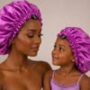 Lavender Dream Mummy & Me Bonnet Set