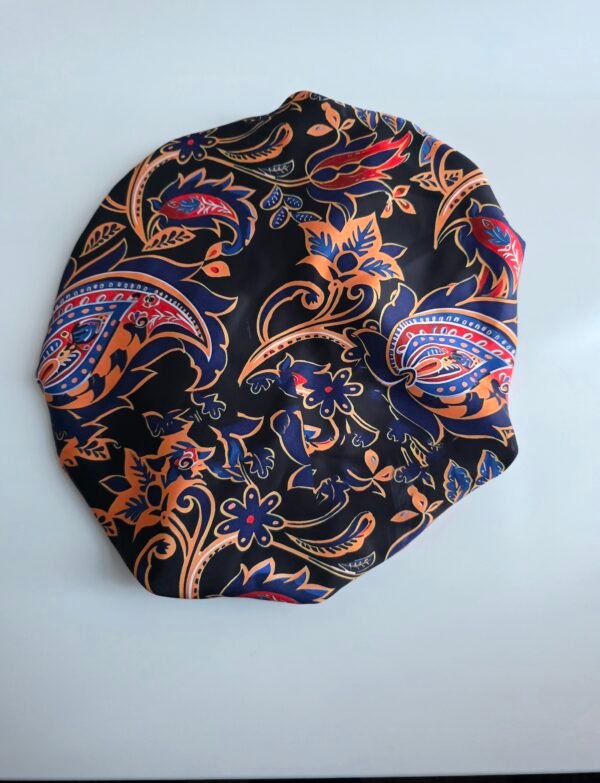 Midnight Majesty Satin Bonnet