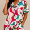 Women’s Candy Crush Pyjamas & Bonnet Complete Set