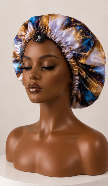 Liquid Gold Satin Bonnet