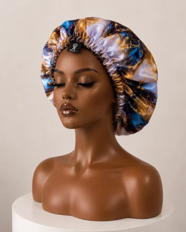 Liquid Gold Satin Bonnet