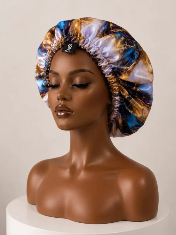 Liquid Gold Satin Bonnet