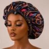 Midnight Majesty Satin Bonnet