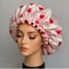Red Heart Satin Bonnet